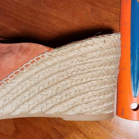 Vince Gaelan Square Toe Espadrille Wedge size 11 Rust color - Picture 8 of 8